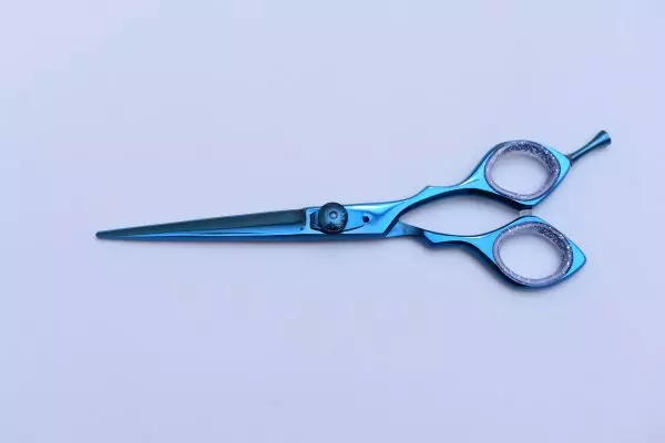 Hair Cutting Scissors Shears Razor Sharp Blue Coated Stylish